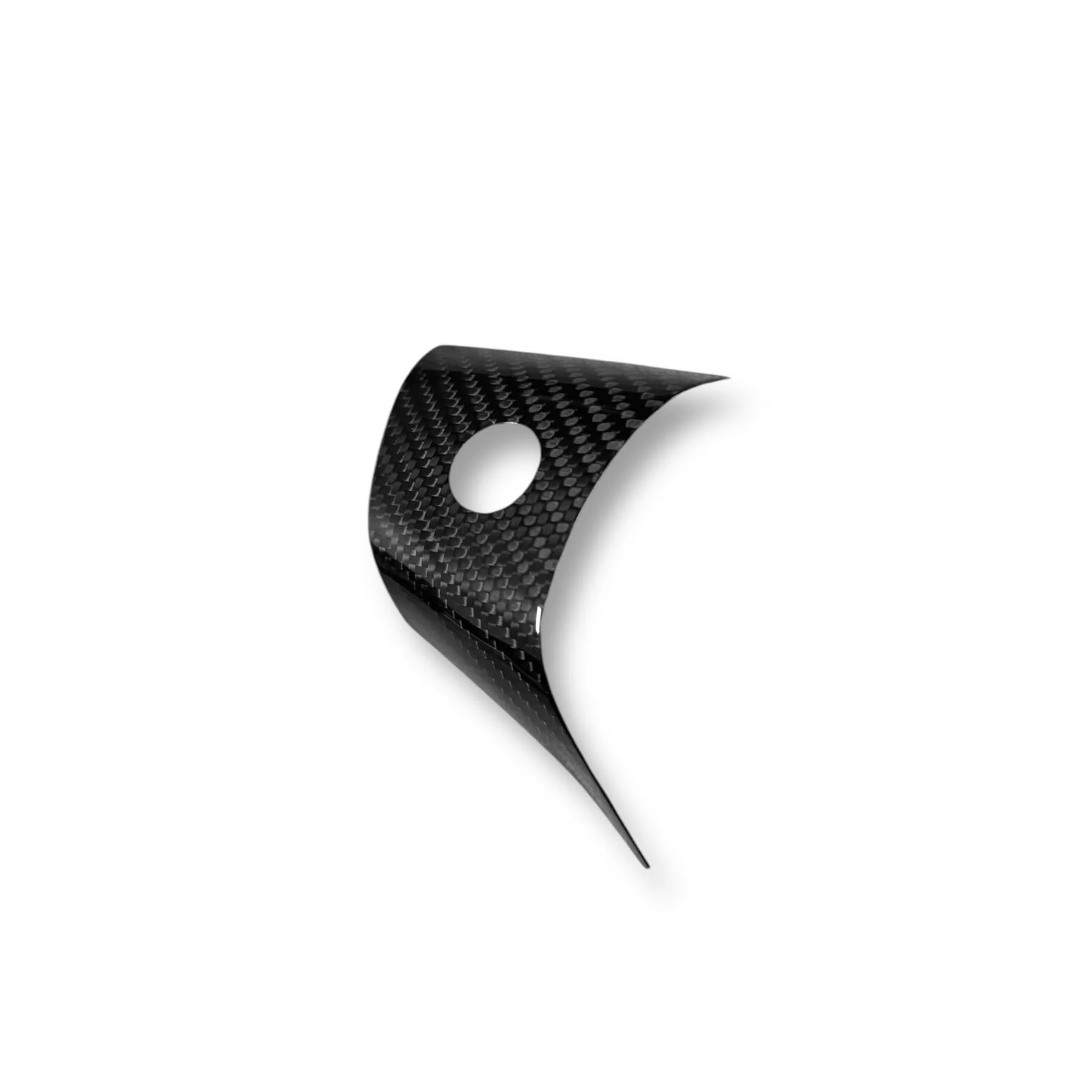 Tesla Model 3 & Y Carbon Fiber Steering Wheel Accents | Palenon Performance - Image 8