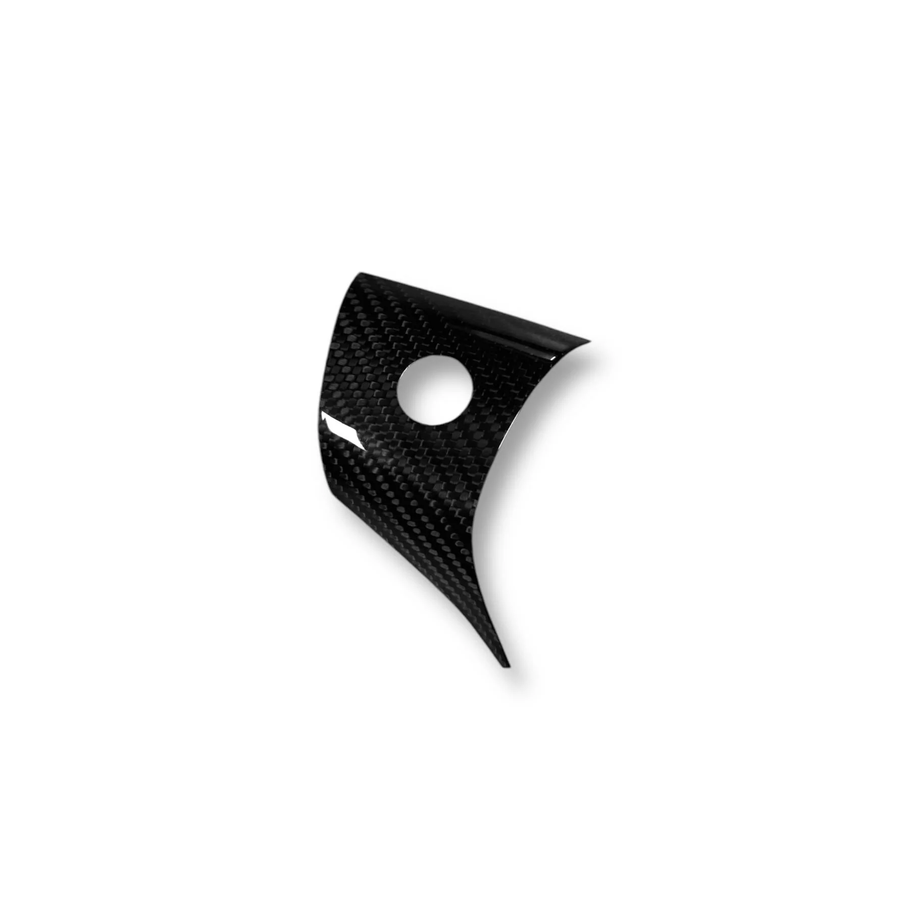 Tesla Model 3 & Y Carbon Fiber Steering Wheel Accents | Palenon Performance - Image 9