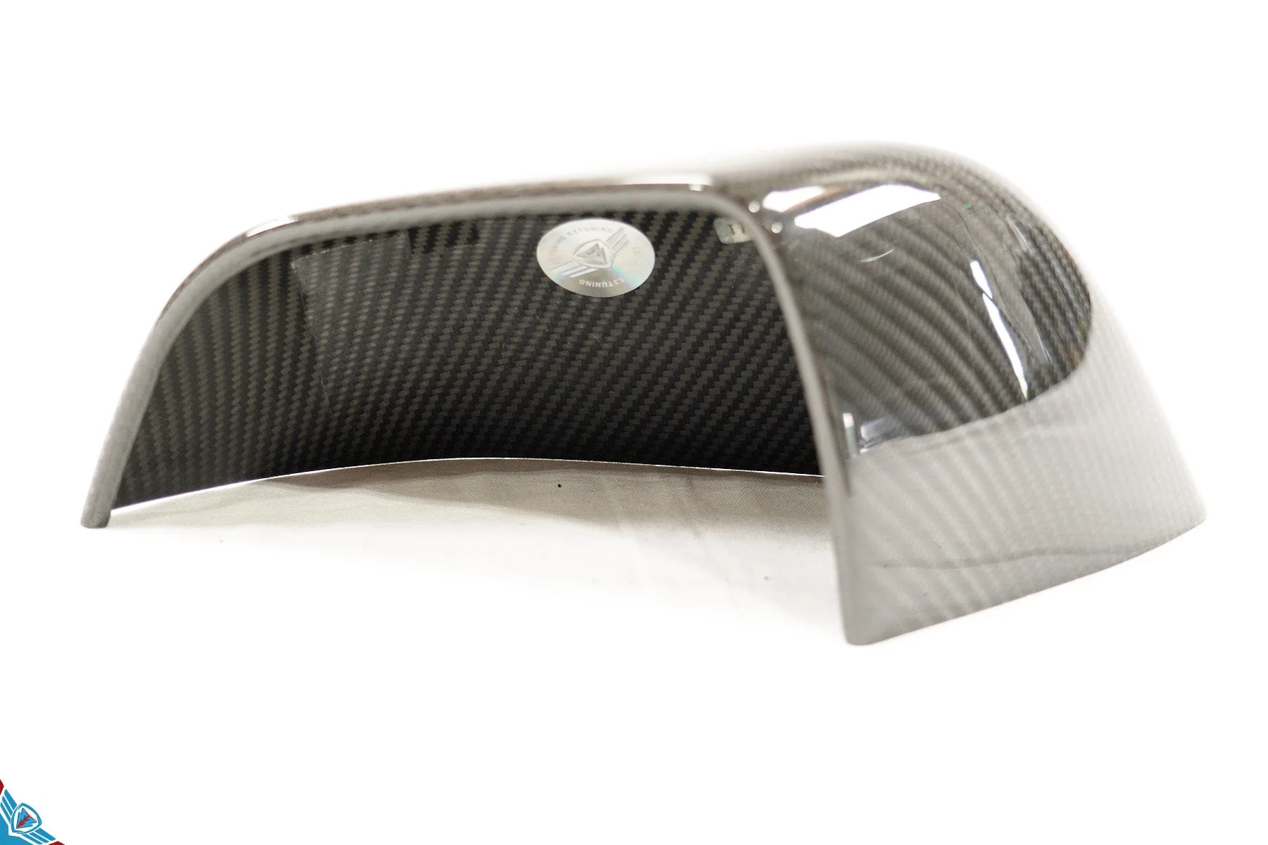 Tesla Model 3 / Y OEM Overlay Dry Carbon Fiber Mirror Covers [Various Finishes] | FYBR Aerodynamics - Image 4