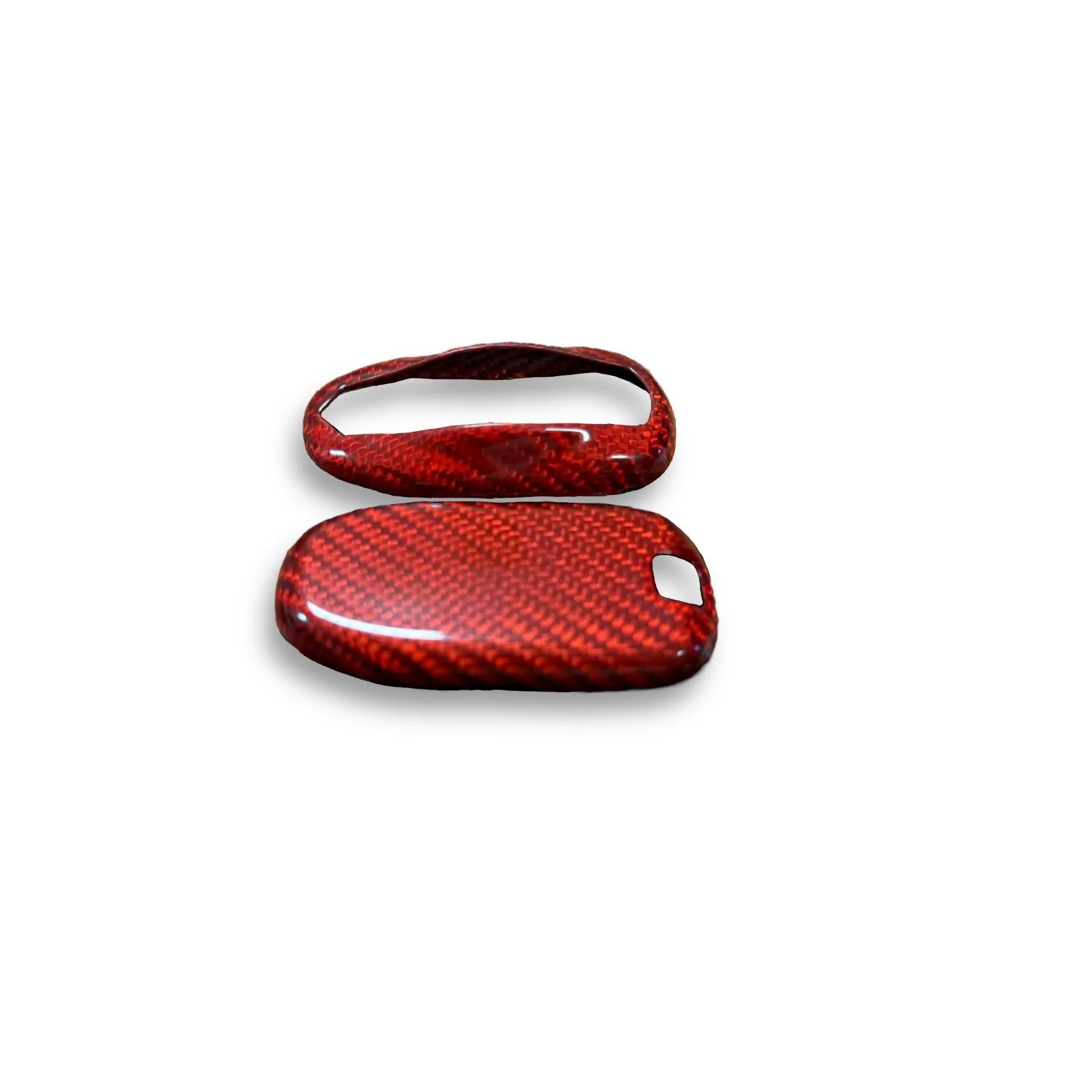 Tesla Model S & 3 & Y Carbon Fiber Key Cover RCF | Palenon Performance - Image 4