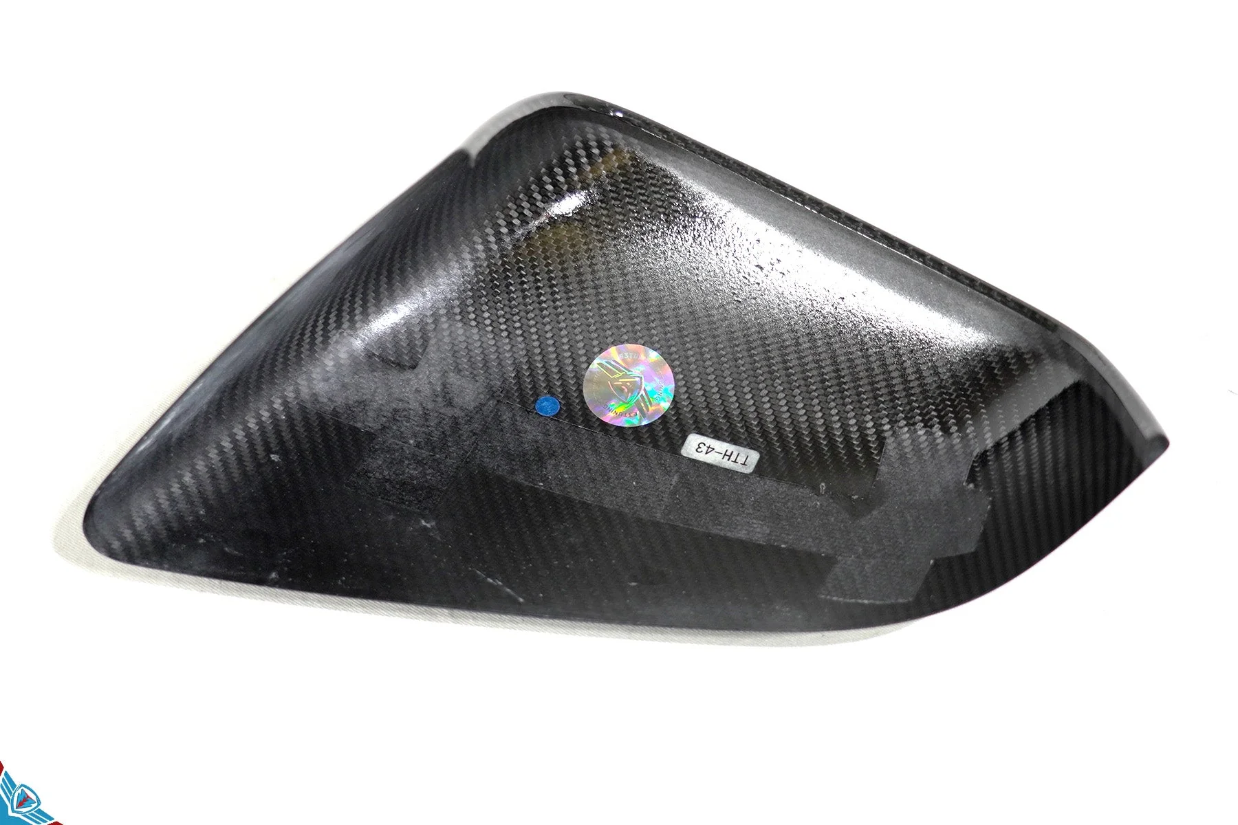 Tesla Model X OEM Overlay Dry Carbon Fiber Mirror Covers [Various Finishes] | FYBR Aerodynamics - Image 4