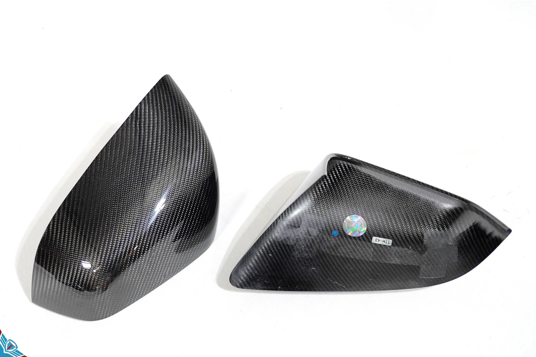 Tesla Model X OEM Overlay Dry Carbon Fiber Mirror Covers [Various Finishes] | FYBR Aerodynamics - Image 5