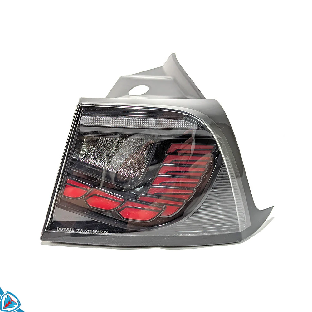 Tesla Model Y & Model 3 (Up to 2023) Sequential Dragon Scale GTS Style Tail Lights - Image 4