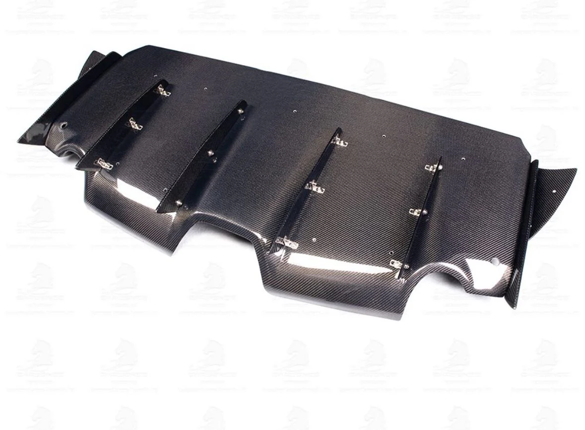Carbon Fiber VRS Style Rear Diffuser - Toyota Supra A90/A91 | Palenon Performance - Image 2