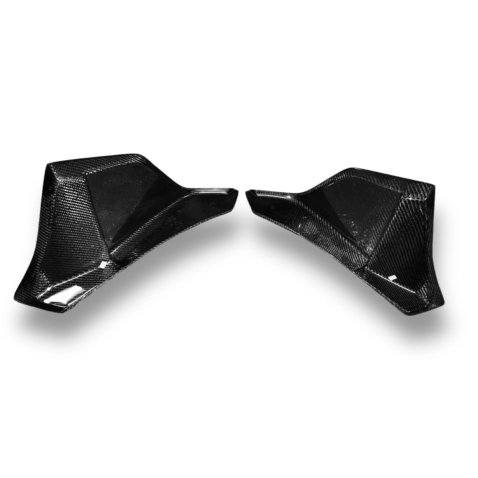 AG Style Supra Carbon Fiber Rear Canard Splitter - Toyota Supra MKV A90/A91 - Image 4