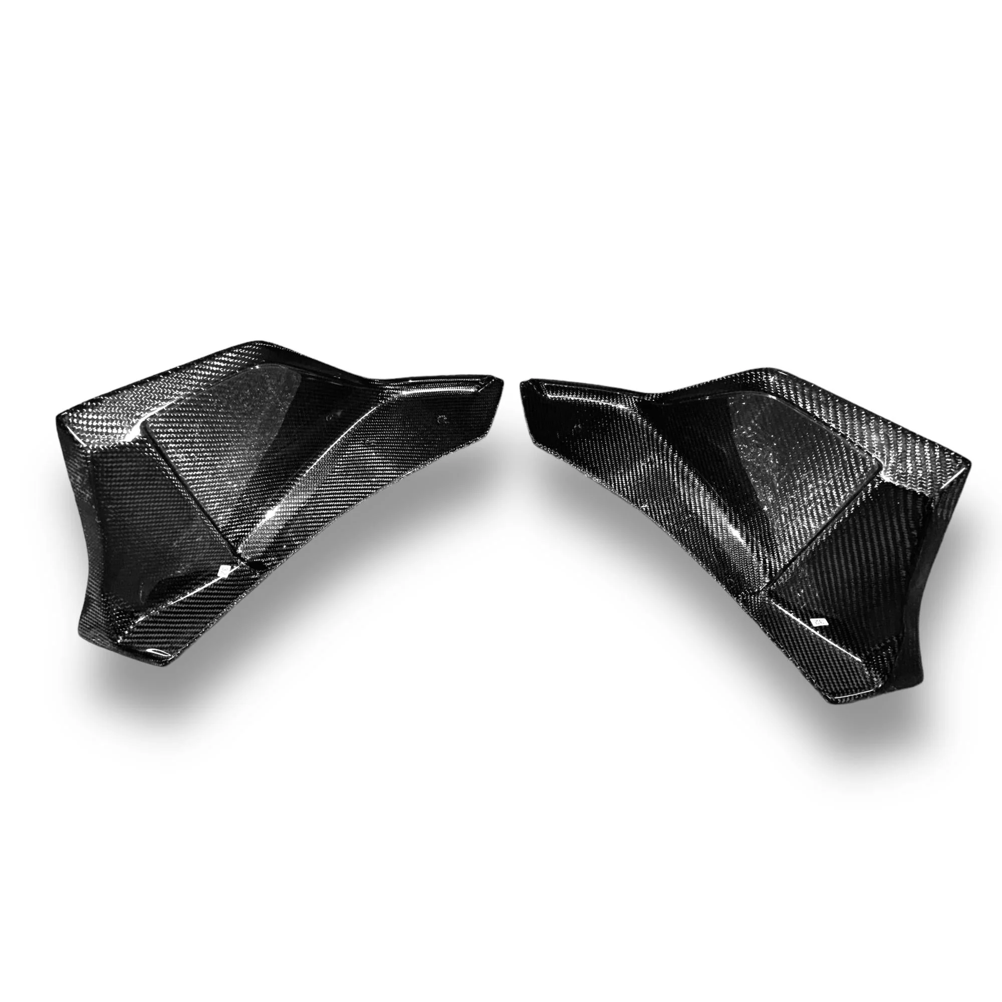 AG Style Supra Carbon Fiber Rear Canard Splitter - Toyota Supra MKV A90/A91 - Image 5