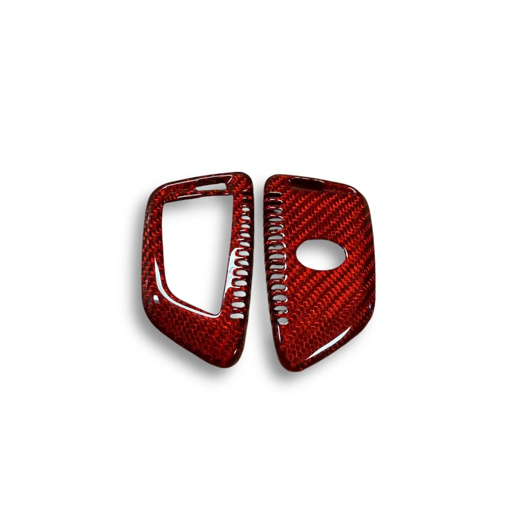 Toyota Supra MKV A90/A91 Carbon Fiber Key Cover RED | Palenon Performance - Image 2