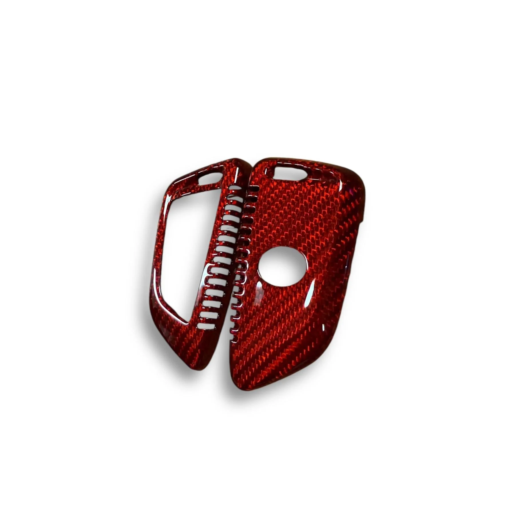 Toyota Supra MKV A90/A91 Carbon Fiber Key Cover RED | Palenon Performance - Image 4