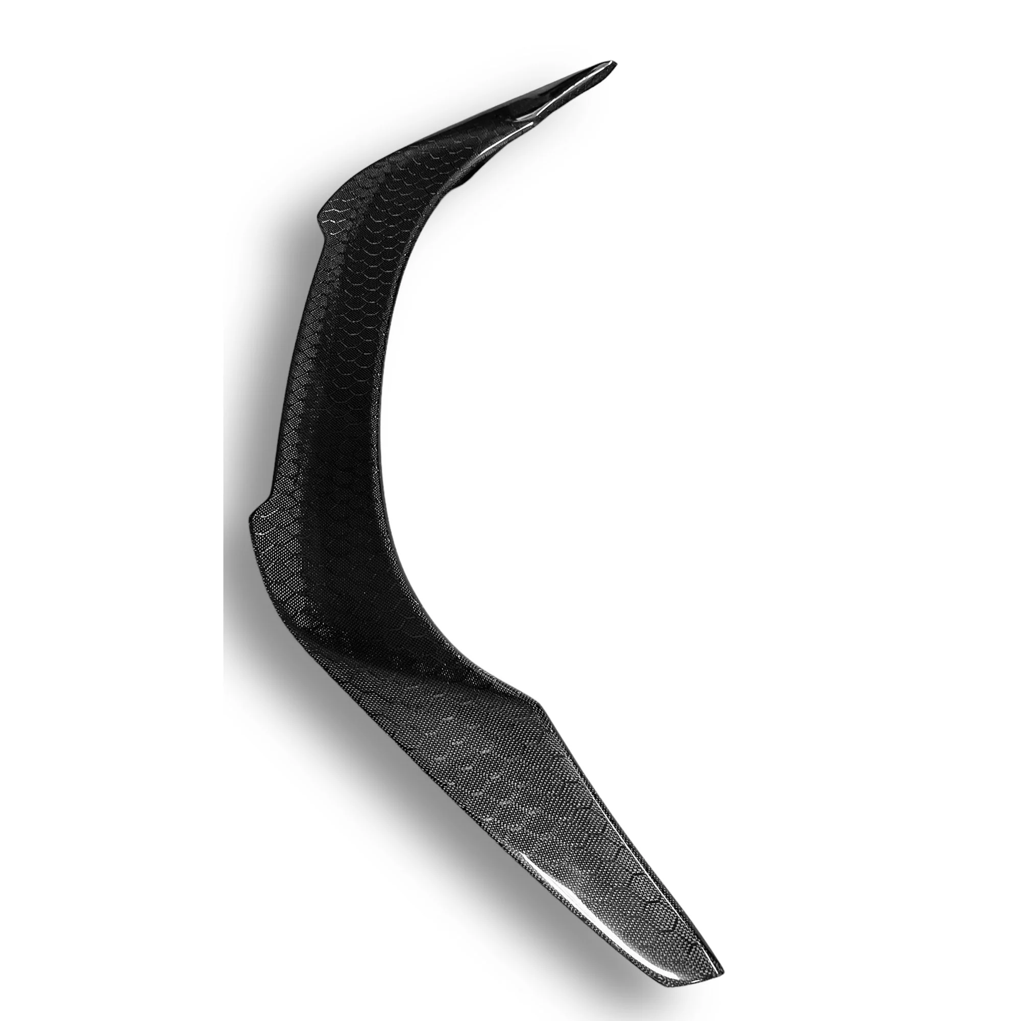 Toyota Supra V Type Trunk Spoiler - HoneyComb Carbon Fiber - Image 3