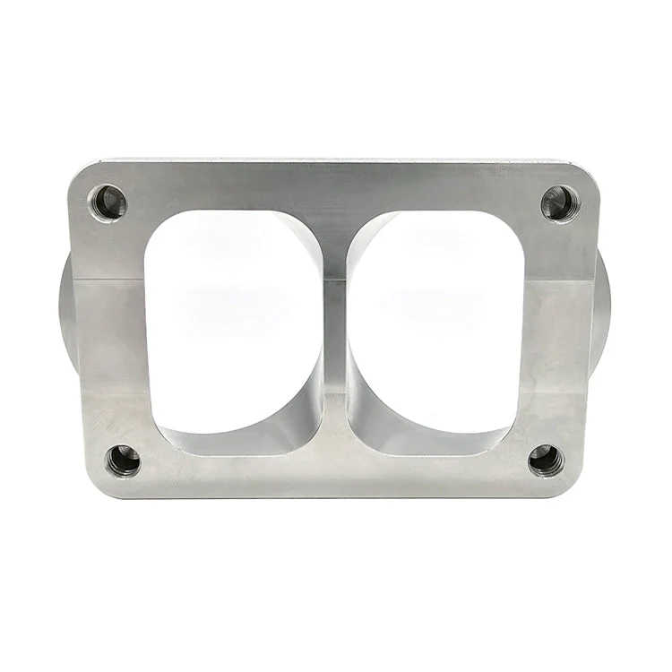 Transition Turbo Flange - Divided T6 to Dual 3.000" OD Tube - 304 Stainless - Image 3