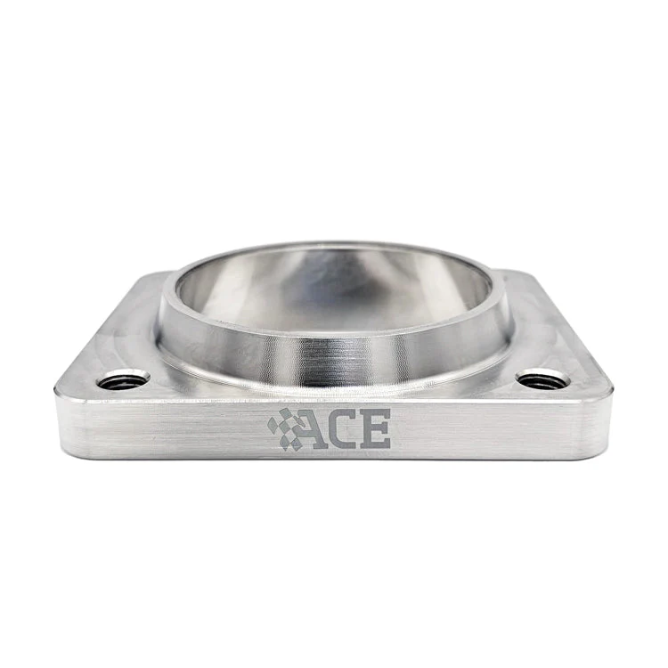 Transition Turbo Flange - Undivided T4 to Single 2-1/2" NPS (2.875" OD) - 304 Stainless - Image 2