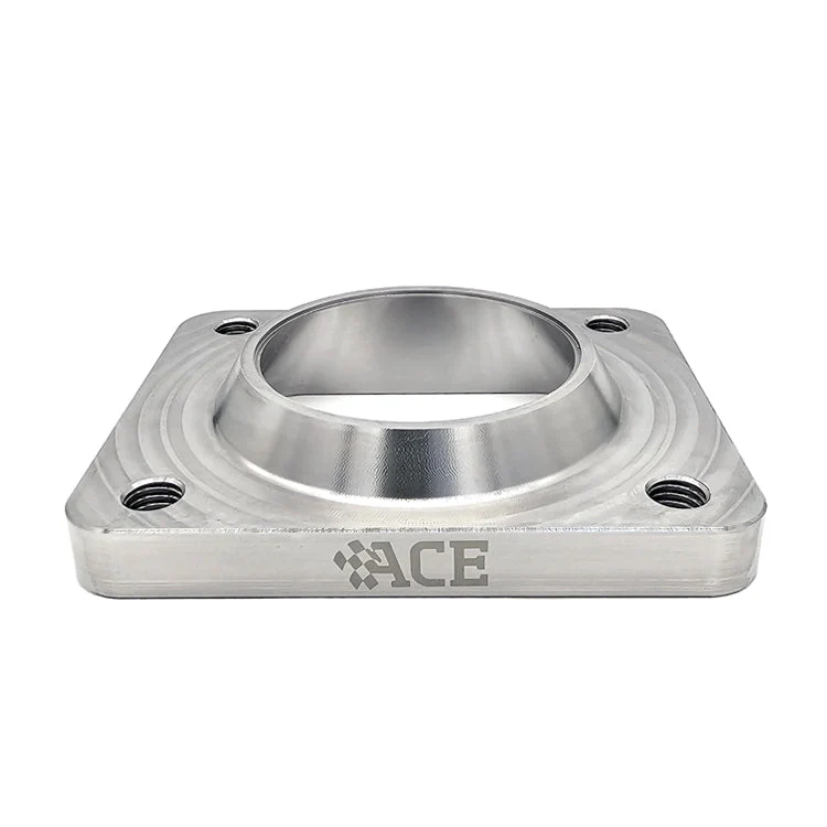 Transition Turbo Flange - Undivided T4 to Single 2.500" OD Tube - 304 Stainless