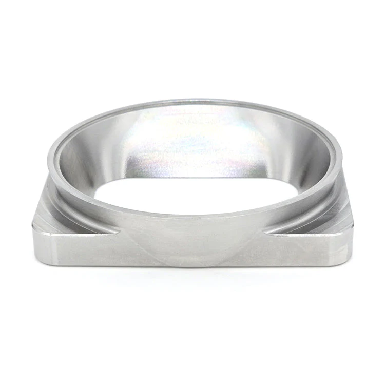 Transition Turbo Flange - Undivided T4 to Single 4.000" OD Tube - 304 Stainless