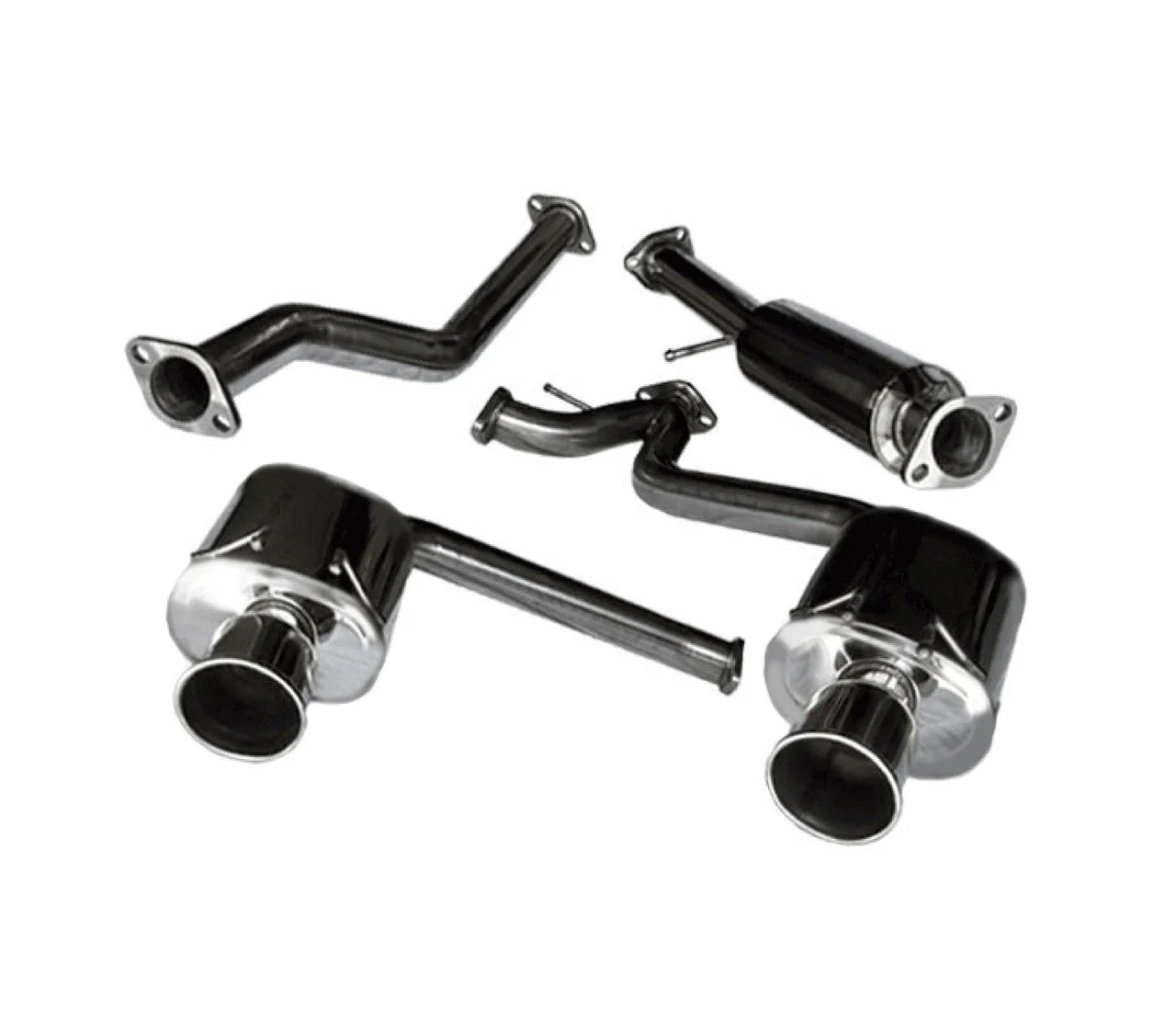 Tsudo Sp2 CatBack Exhaust For 2013-17 Accord Sport 2.4L Sedan V2 - Image 5
