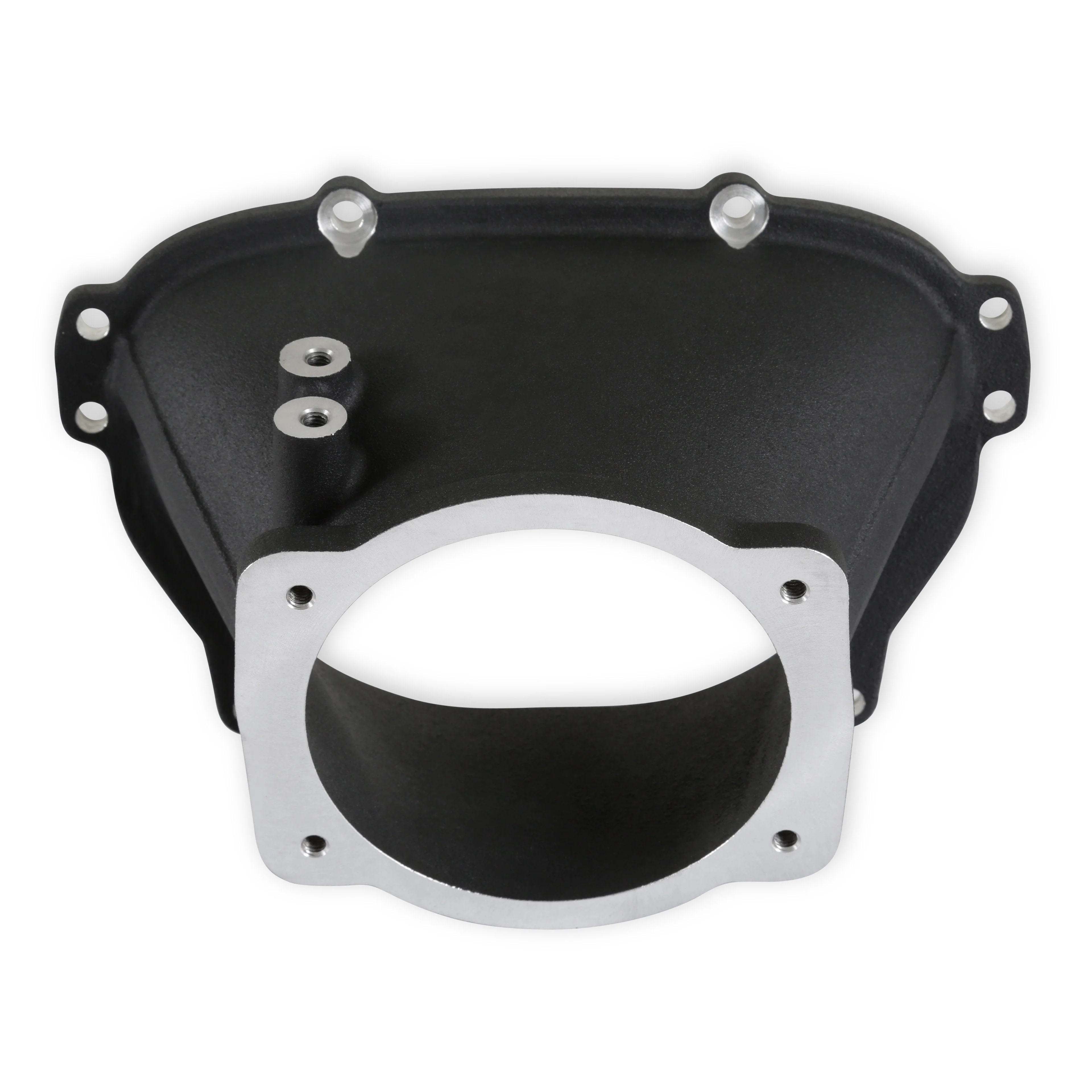 Ultra Lo-Ram 105MM Throttle Body Adapter- GM Gen V LT - Front-Feed Mount - Black Finish - Image 8