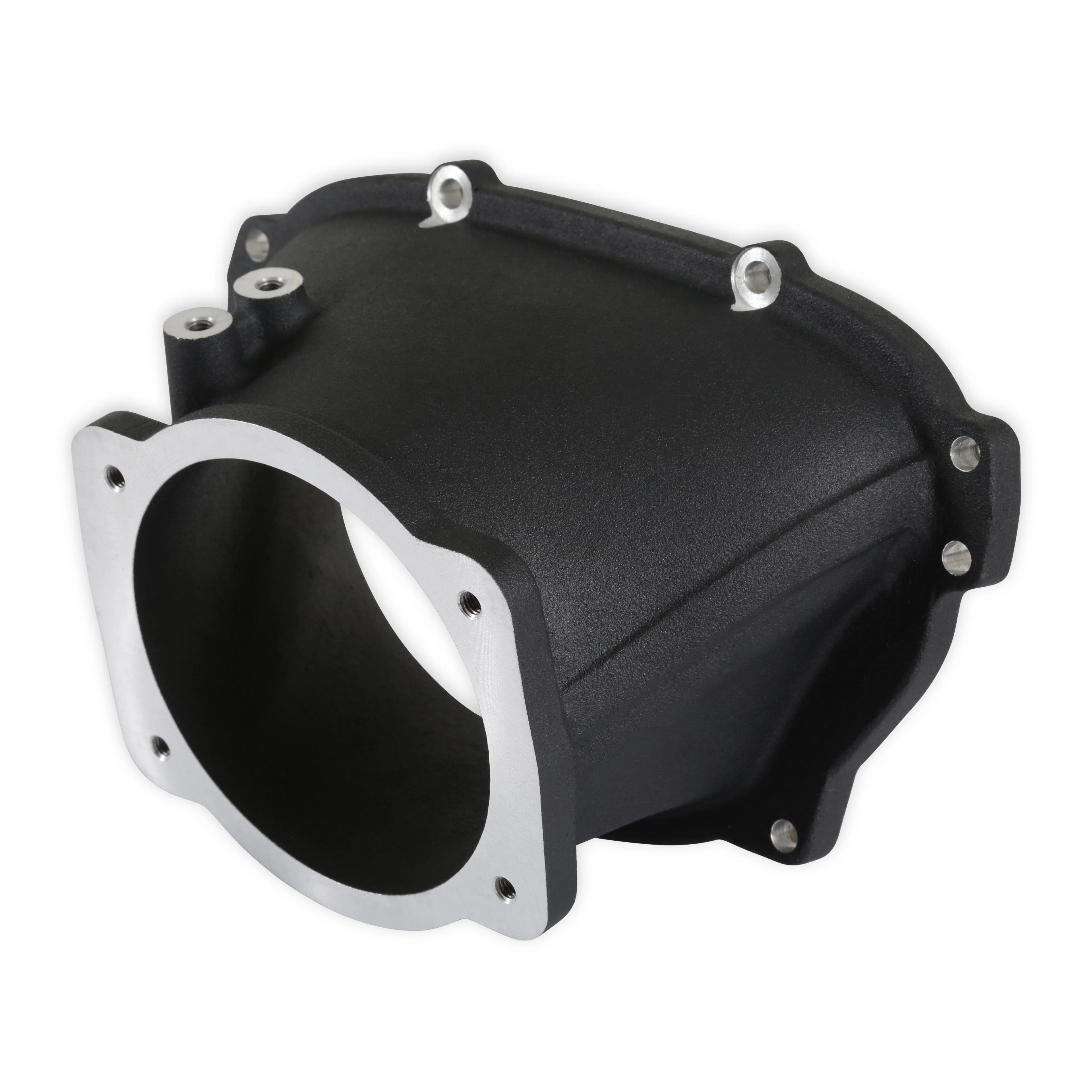 Ultra Lo-Ram 105MM Throttle Body Adapter- GM Gen V LT - Front-Feed Mount - Black Finish - Image 9