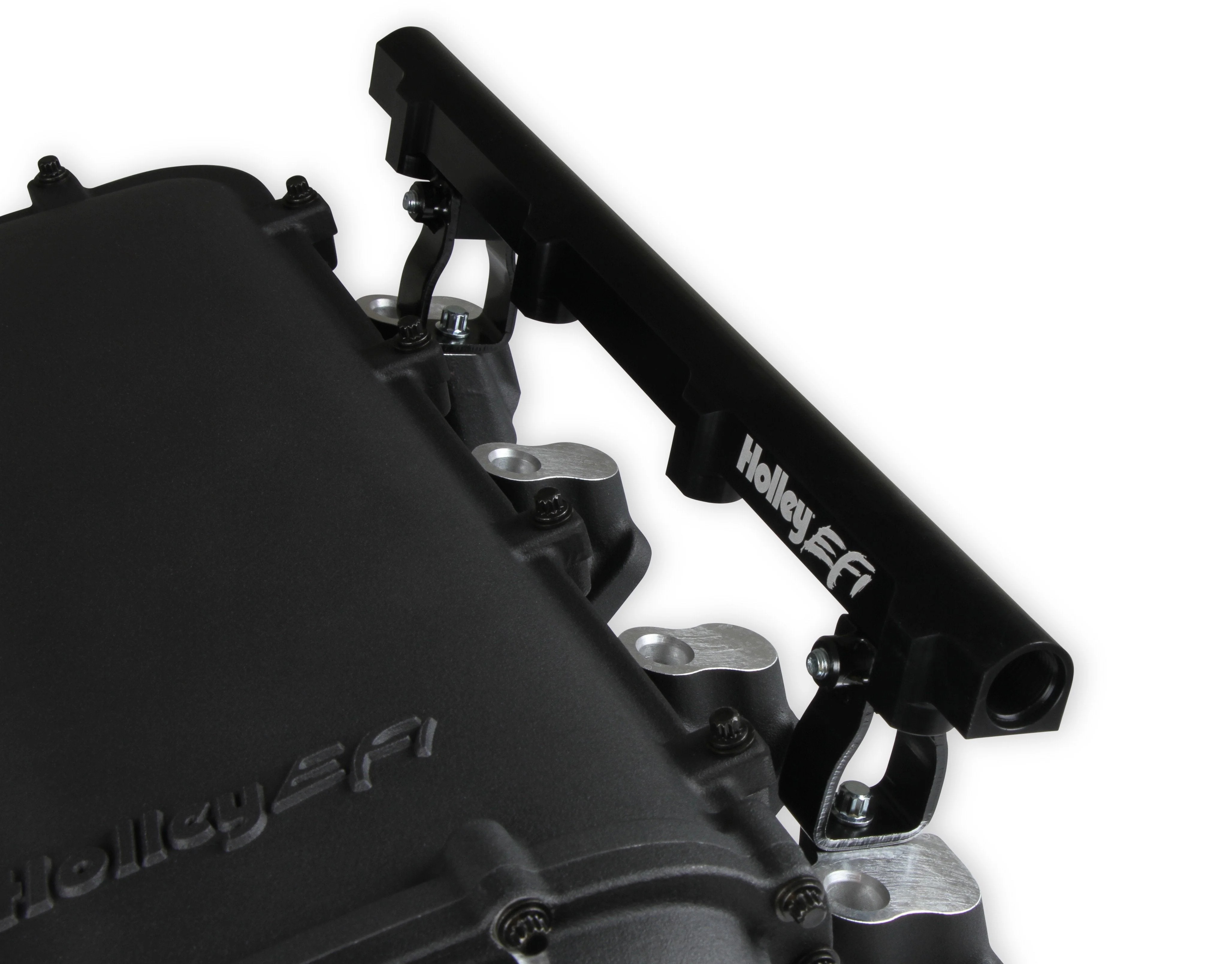 Ultra Lo-Ram Manifold Kit Single Injector- Black - GM LS3/L92 - Ultra Lo-Ram Manifold Kit - LS3 Black Finish - Image 10