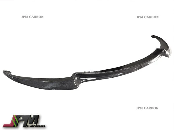 V Style Carbon Fiber Front Bumper Add-on Lip Fits For 2012-2018 BMW F06 F12 F13 M6 Only - Image 3