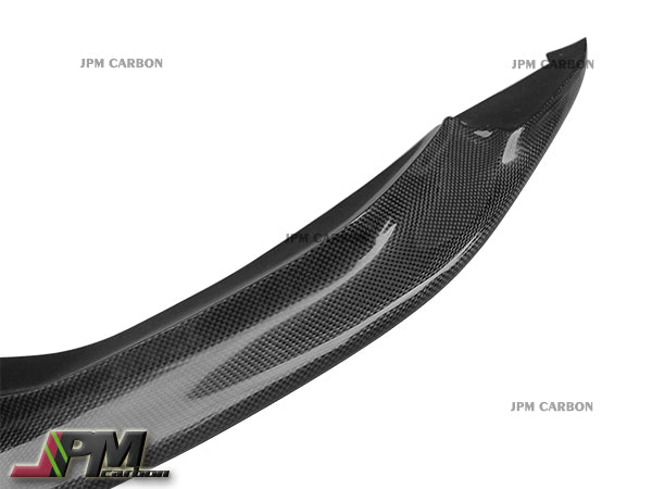 V Style Carbon Fiber Front Bumper Add-on Lip Fits For 2015-2020 BMW F80 M3 / F82 M4 Only - Image 3
