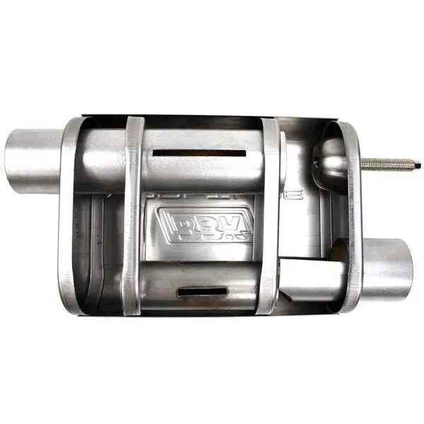 Varitune Adjustable Muffler Double Offset 2.5 Inch Stainless - Image 6