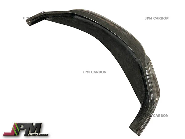 VN Style Carbon Fiber Front Bumper Add-on Lip Fits For 2015-2018 Lexus RC-F Only - Image 2