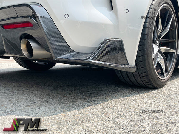 [JPMCarbon] VR Style Carbon Fiber Rear Splitter Lips Fits For 2019-2026 Toyota GR Supra A90 A91 Only - Image 2
