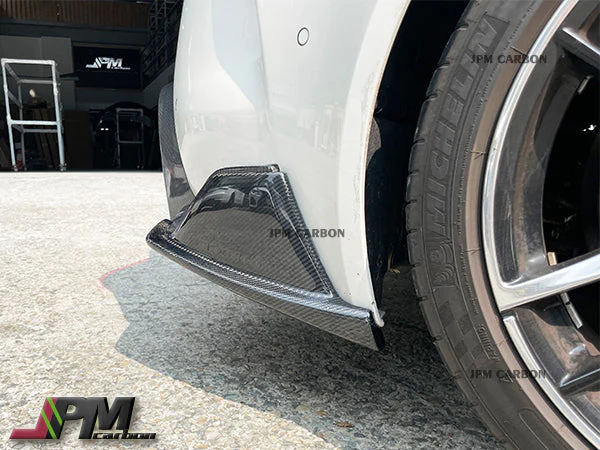[JPMCarbon] VR Style Carbon Fiber Rear Splitter Lips Fits For 2019-2026 Toyota GR Supra A90 A91 Only - Image 4