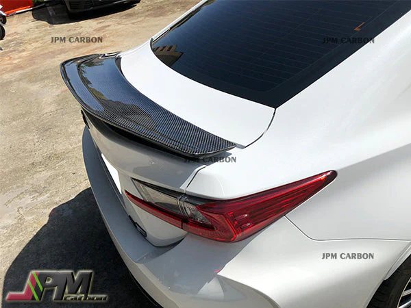 [JPMCarbon] VR Style Carbon Fiber Trunk Spoiler Wing Fits For 2015-2018 Lexus RC-F Only - Image 3