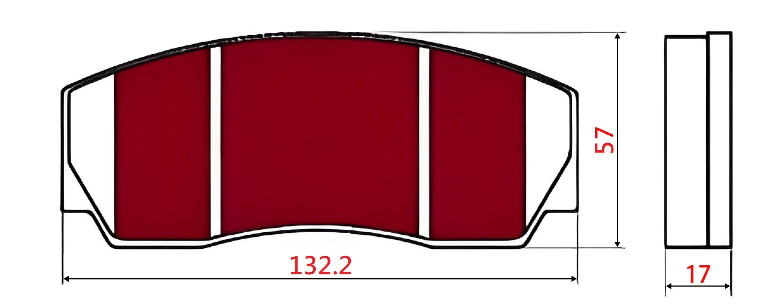 Yellow Speed Racing High Performance OE+ Rear Brake Pads - Image 4