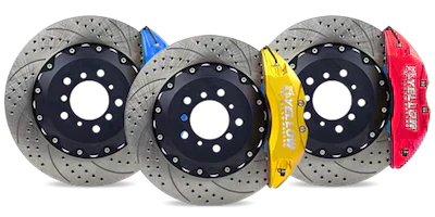 Yellow Speed Racing Rear 6 Piston Ultra Big Brake Kit - Audi A4 / S4 2001-2006 (B6) - Image 8